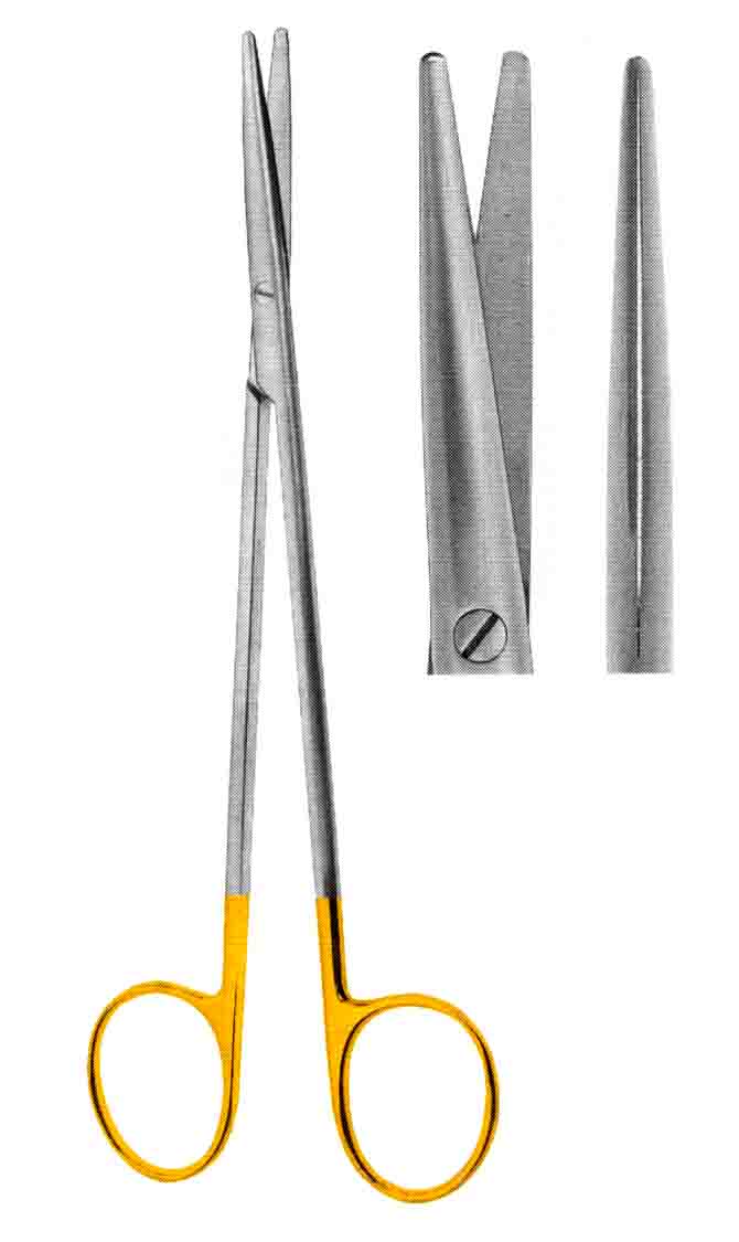 METZENBAUM ALTIN SAPLI MAKAS DÜZ 23CM